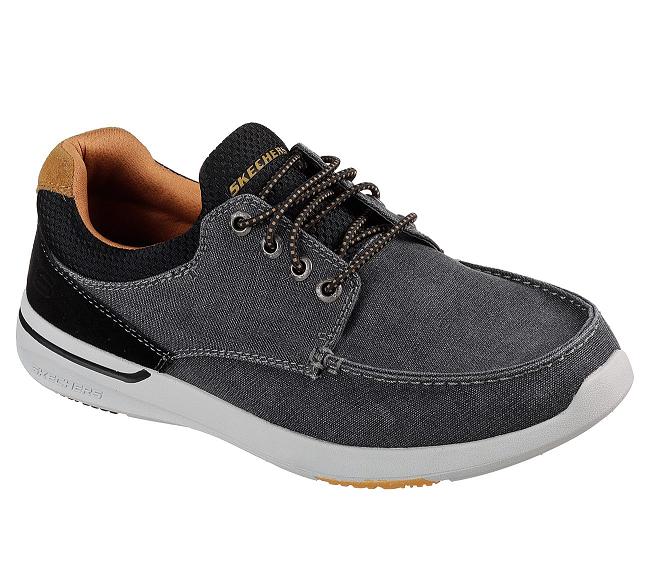 Zapatos Colegio Skechers Hombre - Elent Negro SYAJR0974